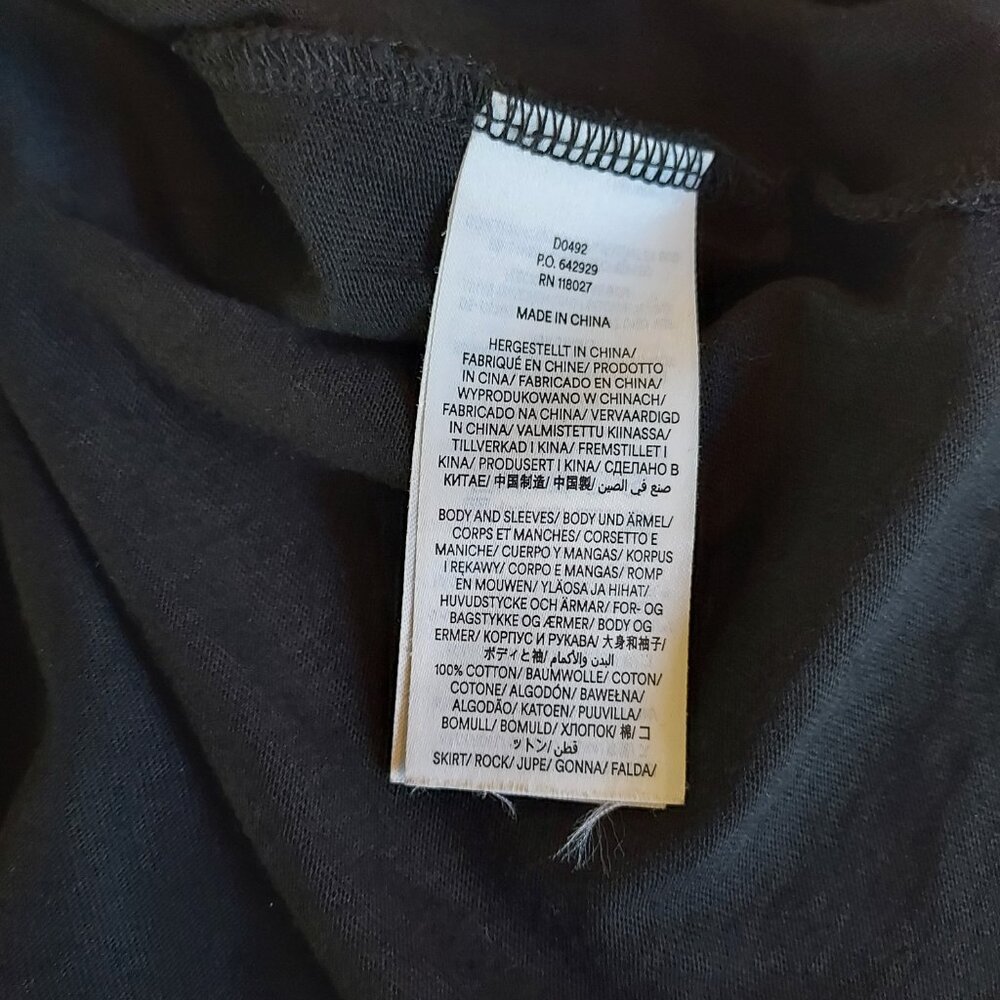 Boden Woven Mix Midi Black Jersey Dress Size 12 - Picture 11 of 12
